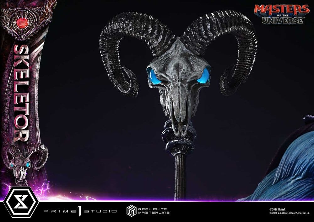Masters of the Universe (2026 Film) Real Elite Masterline Series Statue 1/3 Skeletor 95 cm