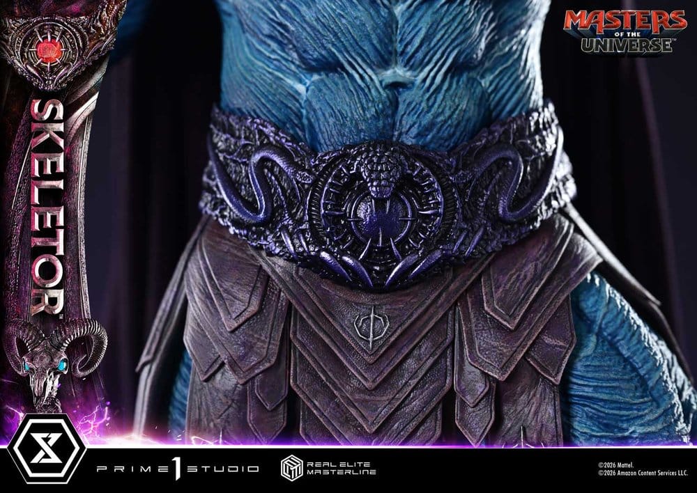 Masters of the Universe (2026 Film) Real Elite Masterline Series Statue 1/3 Skeletor Bonus Version 96 cm