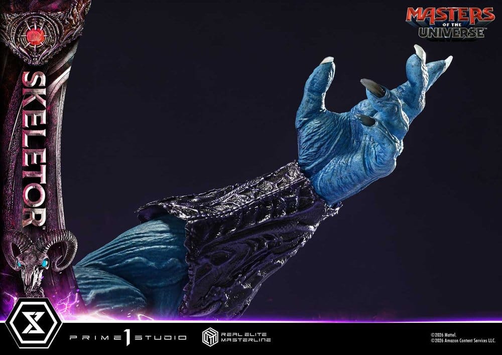 Masters of the Universe (2026 Film) Real Elite Masterline Series Statue 1/3 Skeletor Bonus Version 96 cm