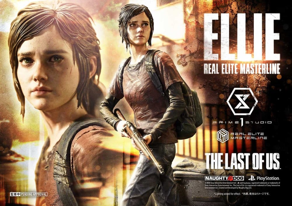 The Last of Us (Part I) Real Elite Masterline Statue 1/4 Ellie 46 cm
