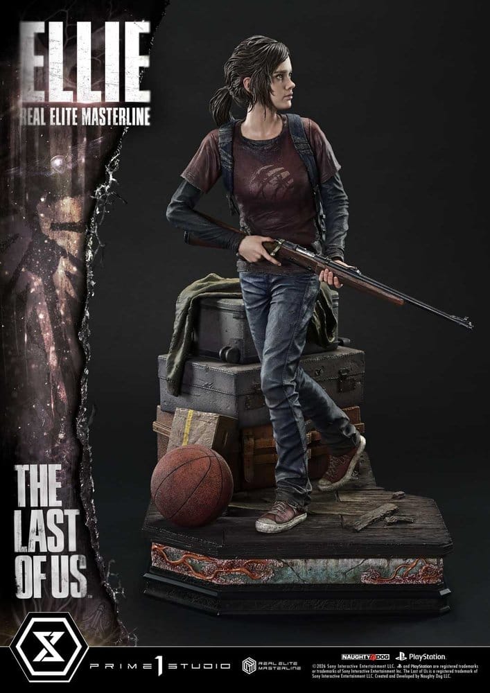 The Last of Us (Part I) Real Elite Masterline Statue 1/4 Ellie 46 cm