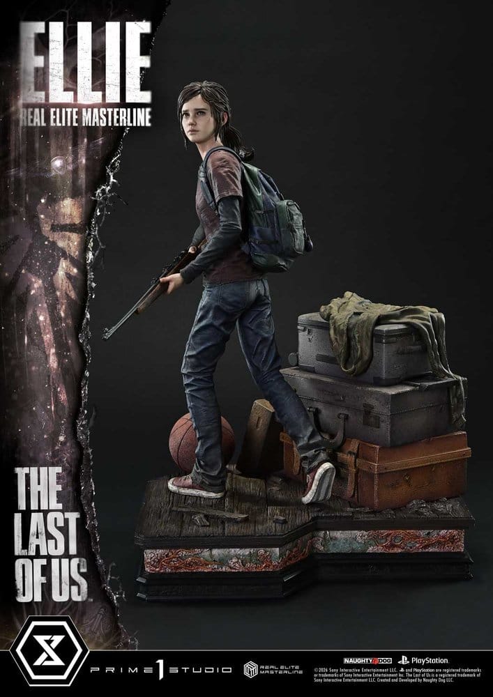 The Last of Us (Part I) Real Elite Masterline Statue 1/4 Ellie 46 cm