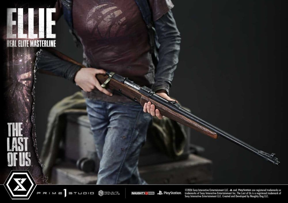 The Last of Us (Part I) Real Elite Masterline Statue 1/4 Ellie 46 cm