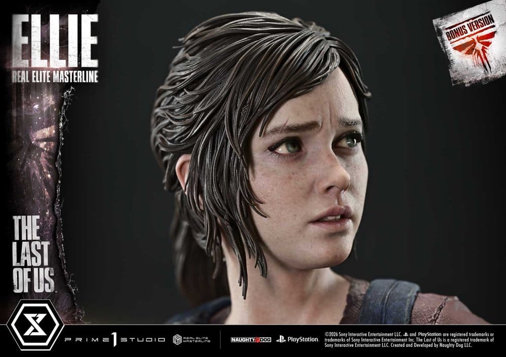 The Last of Us (Part I) Real Elite Masterline Statue 1/4 Ellie Bonus Version 46 cm