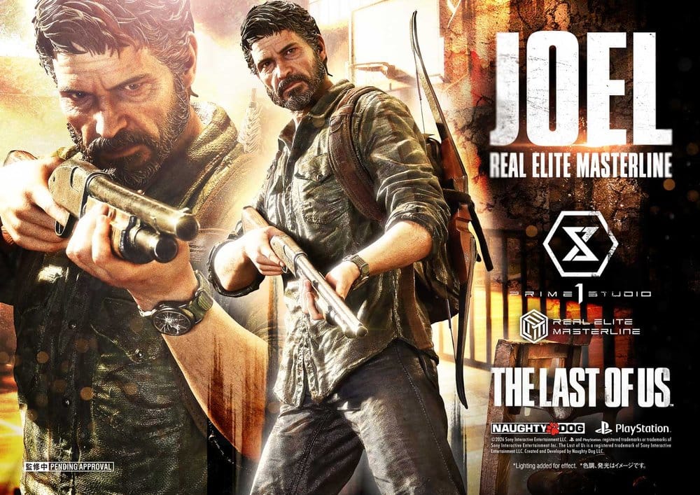 The Last of Us (Part I) Real Elite Masterline Statue 1/4 Joel 52 cm