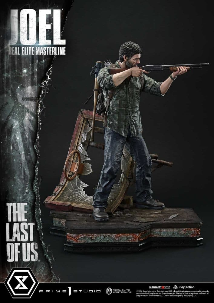 The Last of Us (Part I) Real Elite Masterline Statue 1/4 Joel 52 cm