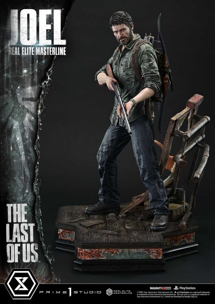 The Last of Us (Part I) Real Elite Masterline Statue 1/4 Joel 52 cm