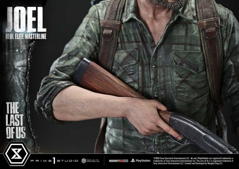 The Last of Us (Part I) Real Elite Masterline Statue 1/4 Joel 52 cm