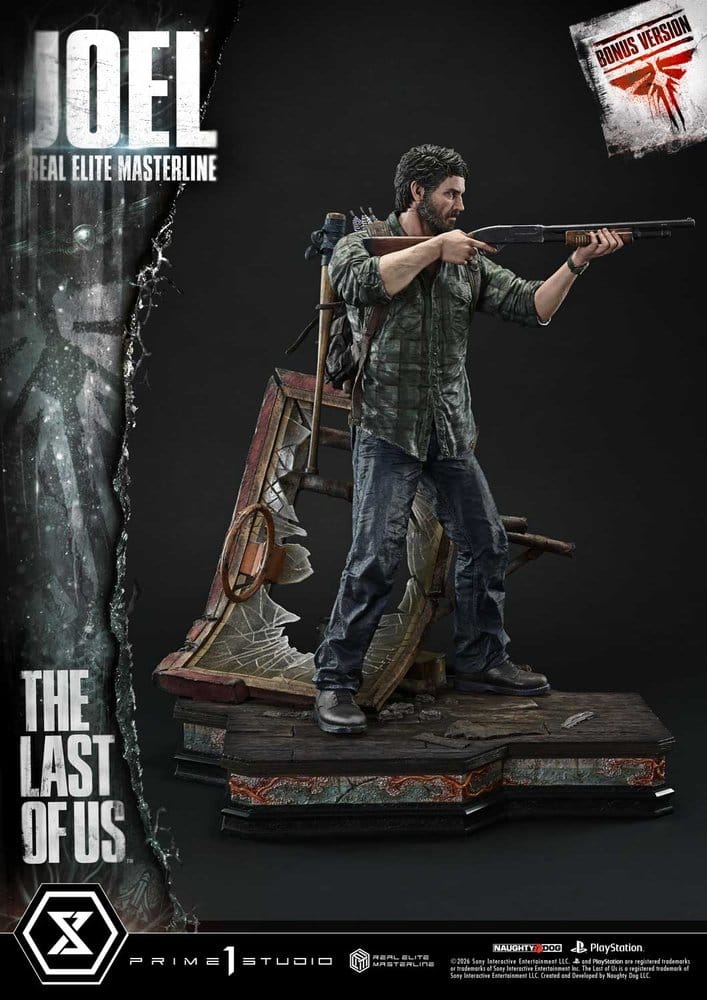 The Last of Us (Part I) Real Elite Masterline Statue 1/4 Joel Bonus Version 52 cm