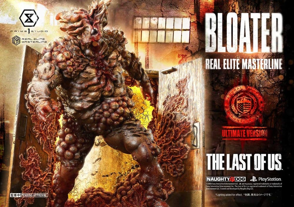 The Last of Us (Part I) Real Elite Masterline Statue 1/4 Bloater Ultimate Version 60 cm