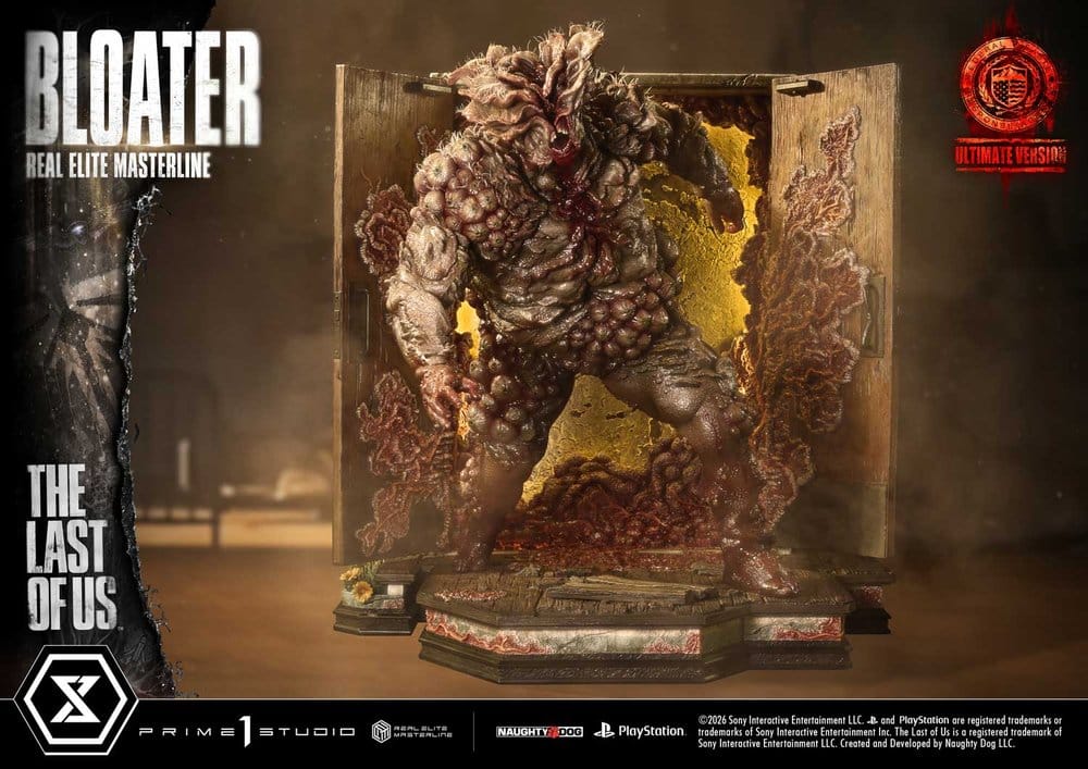 The Last of Us (Part I) Real Elite Masterline Statue 1/4 Bloater Ultimate Version 60 cm