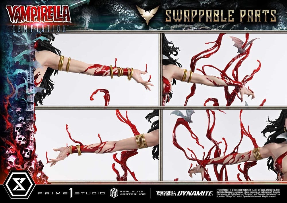 Vampirella Real Elite Masterline Series Statue 1/3 Temptation 100 cm