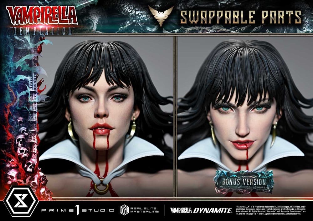 Vampirella Real Elite Masterline Series Statue 1/3 Temptation Bonus Version 100 cm