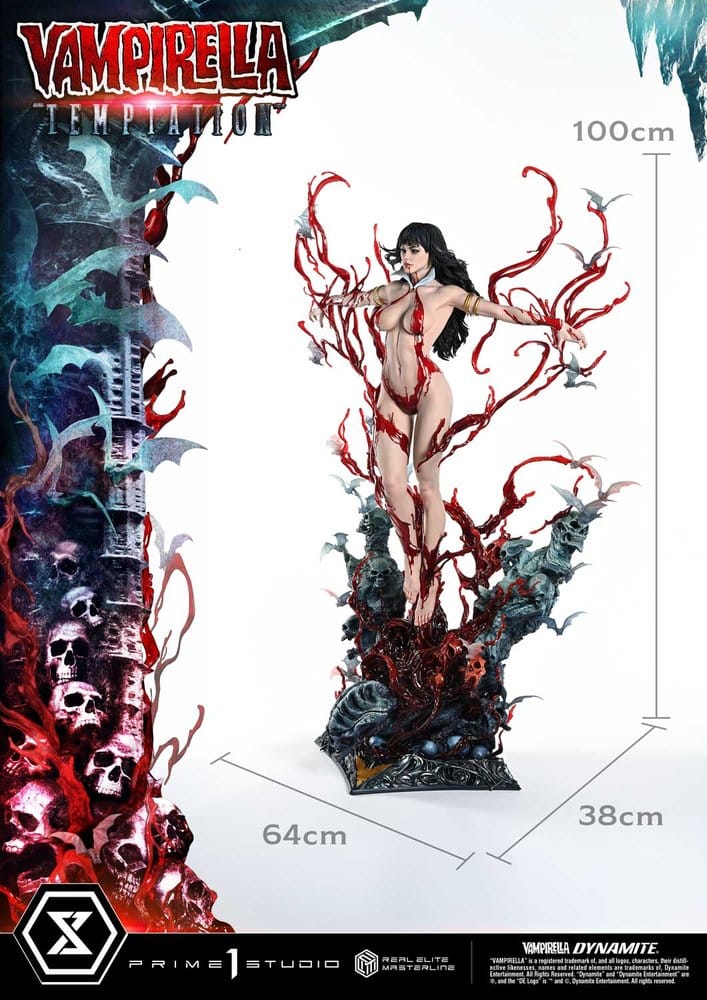 Vampirella Real Elite Masterline Series Statue 1/3 Temptation Bonus Version 100 cm