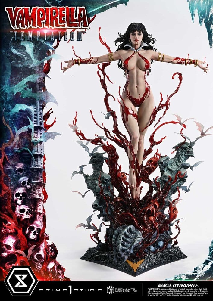 Vampirella Real Elite Masterline Series Statue 1/3 Temptation Bonus Version 100 cm