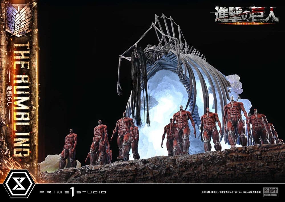 Attack on Titan West Ultimate Diorama Masterline Series Statue The Rumbling Bonus Version 64 cm