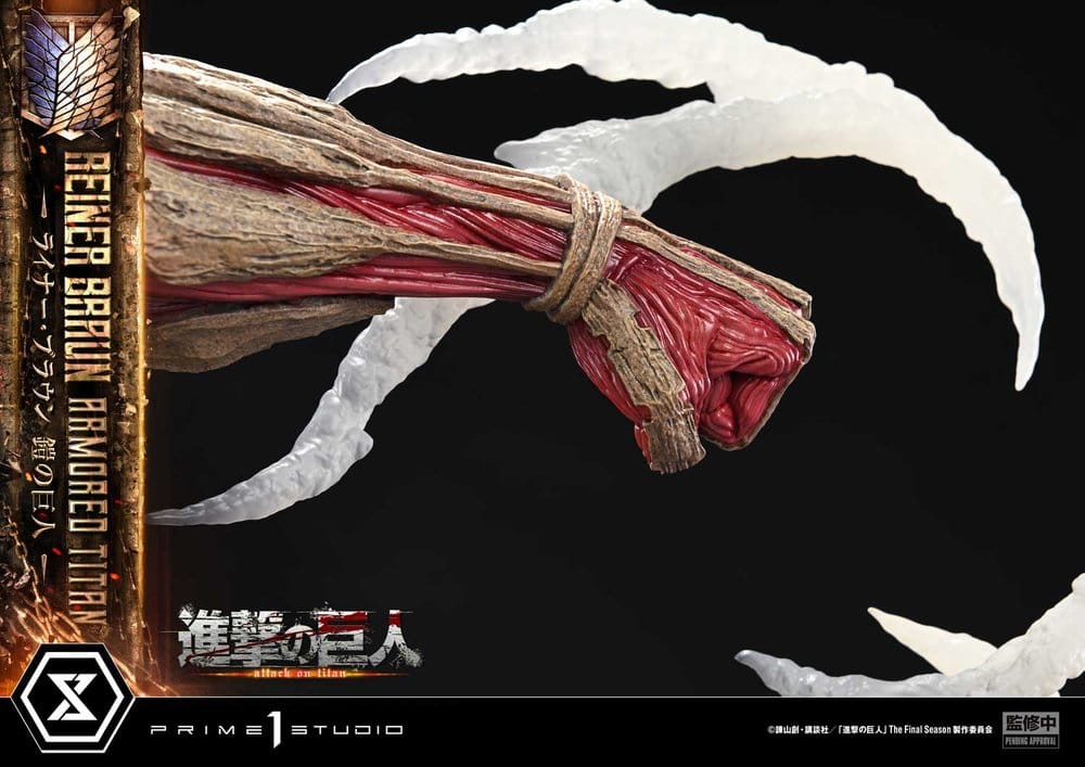 Attack on Titan (TV animation) Ultimate Diorama Masterline Statue Reiner Braun Armored Titan Bonus Version 75 cm