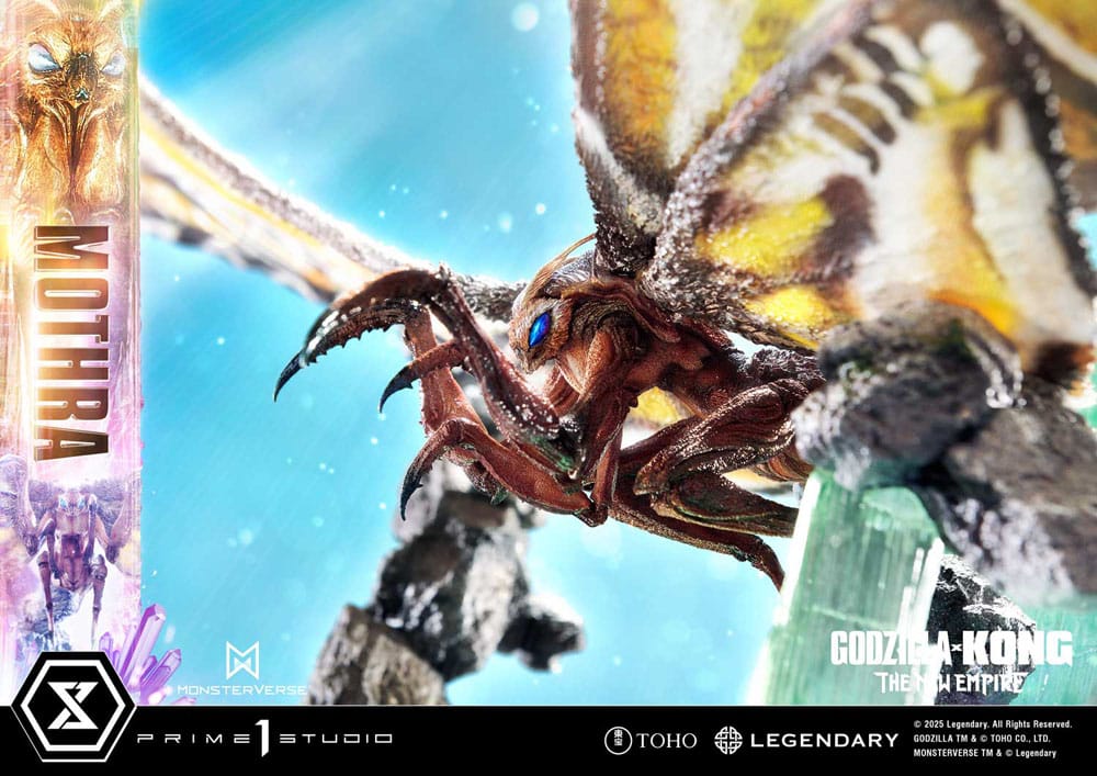 Godzilla x Kong: The New Empire Ultimate Diorama Masterline Series Statue Mothra 113 cm