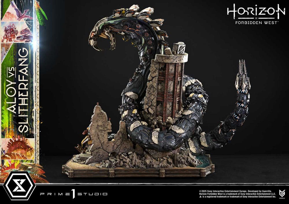 Horizon Forbidden West Ultimate Diorama Masterline Series Statue Aloy vs. The Slitherfang Bonus Version 82 cm