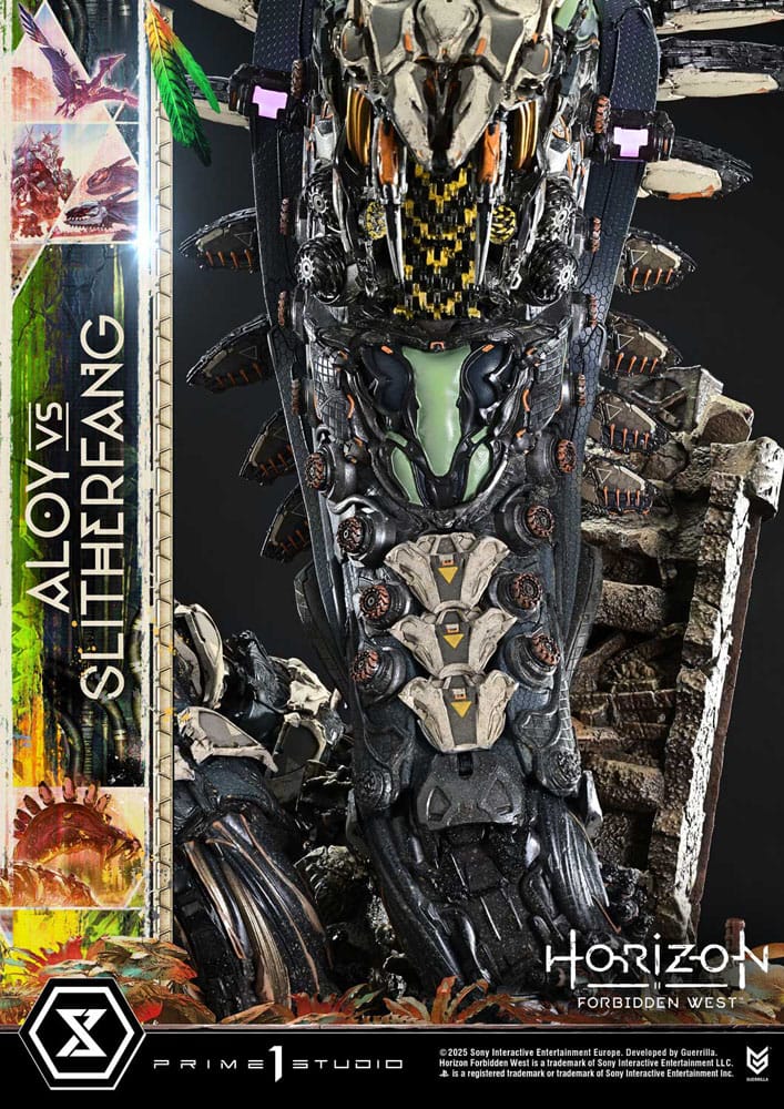 Horizon Forbidden West Ultimate Diorama Masterline Series Statue Aloy vs. The Slitherfang Bonus Version 82 cm