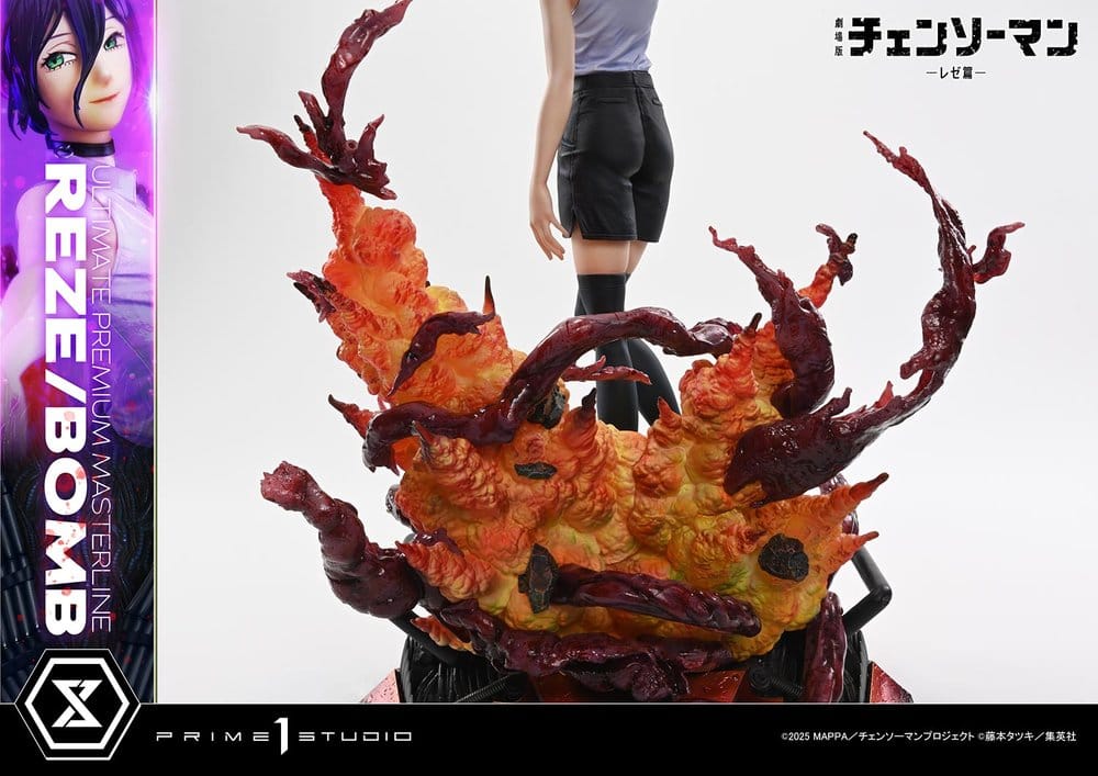 Chainsaw Man Ultimate Premium Masterline Series Statue 1/4 REZE/BOMB Deluxe Version 56 cm