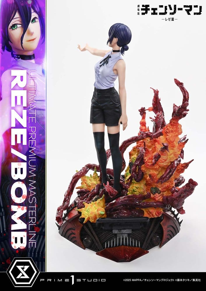 Chainsaw Man Ultimate Premium Masterline Series Statue 1/4 The Movie: Reze Arc REZE/BOMB DX Bonus Version 56 cm