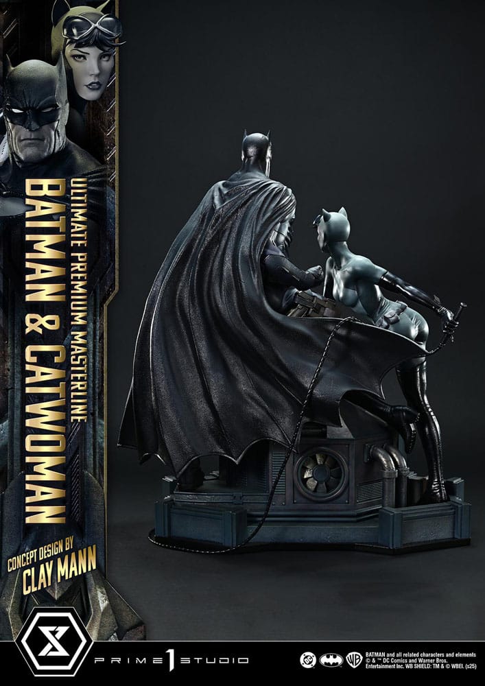DC Comics Ultimate Premium Masterline Series Statue 1/4 Batman & Catwoman (Concept Design by Clay Mann) 56 cm
