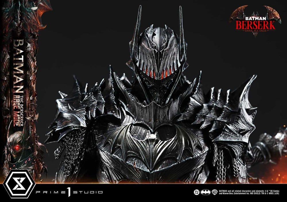 DC Comics Premium Masterline Series Statue 1/4 Batman (Comics) Batman: The Berserker Rage Mode 82 cm