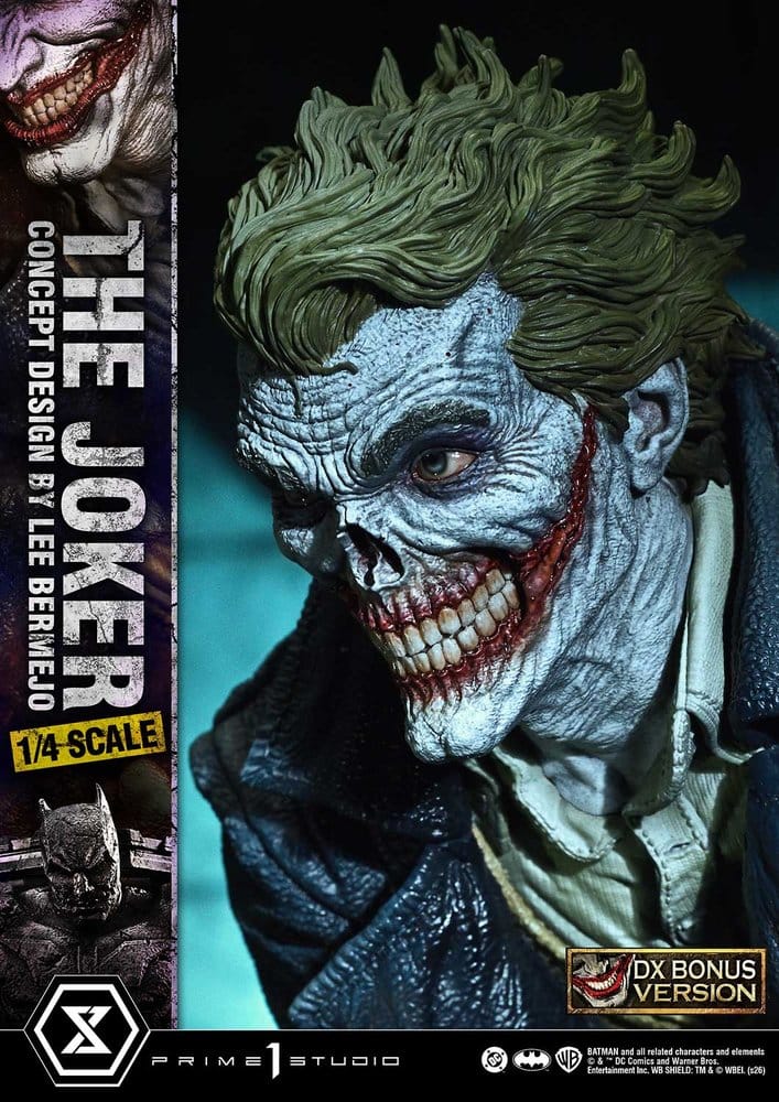 DC Comics Ultimate Premium Masterline Series Statue 1/4 The Joker (Concept Design by Lee Bermejo) DX Bonus Version 53 cm
