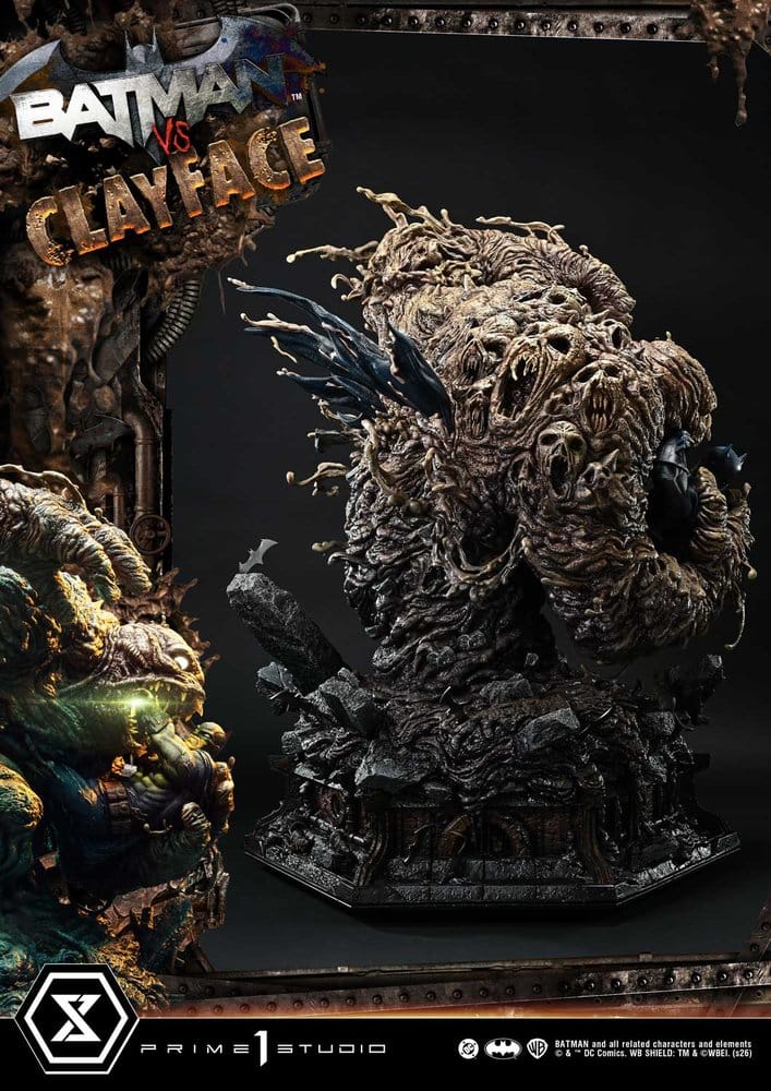 DC Comics Ultimate Premium Masterline Series Statue 1/4 Batman VS Clayface 83 cm