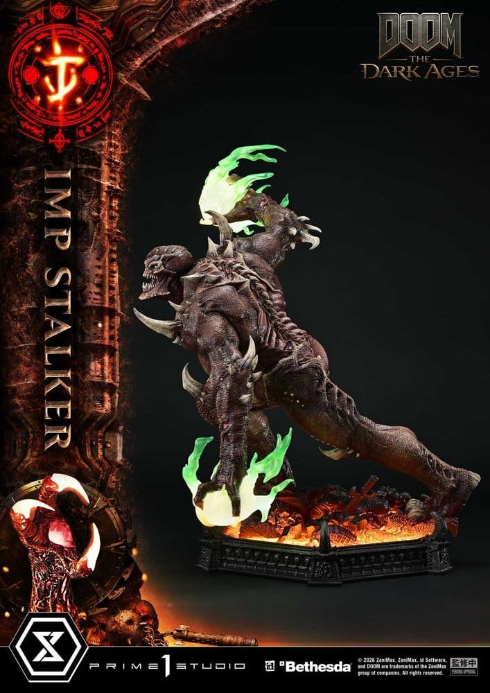 DOOM: The Dark Ages Ultimate Premium Masterline Series Statue 1/4 Imp Stalker Bonus Version 77 cm