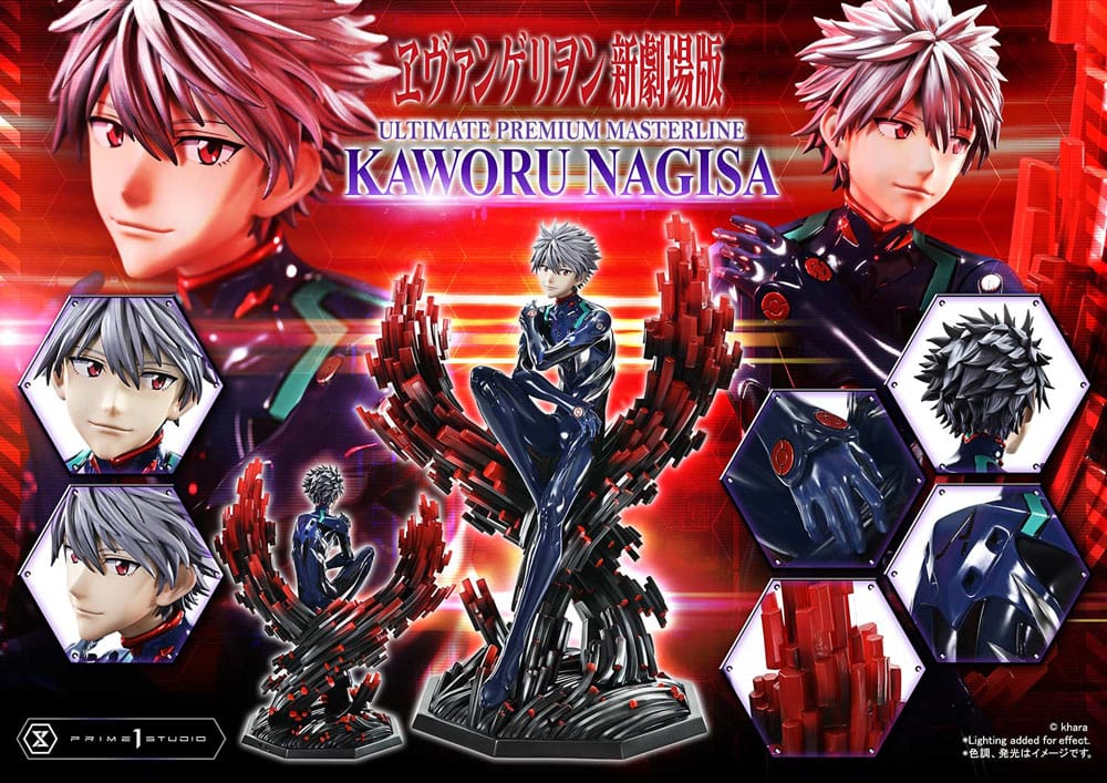 Neon Genesis Evangelion Ultimate Premium Masterline Series Statue 1/4 Kaworu Nagisa 47 cm