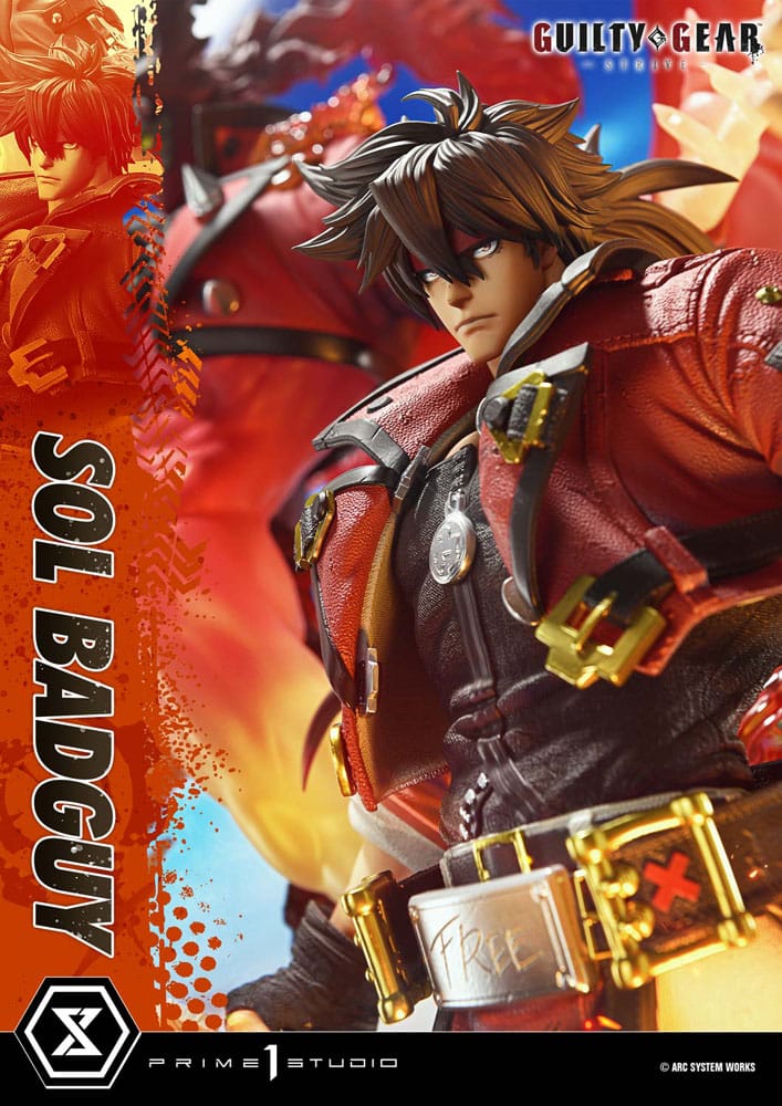 Guilty Gear Strive Ultimate Premium Masterline Series Statue 1/4 Sol Badguy Version 82 cm