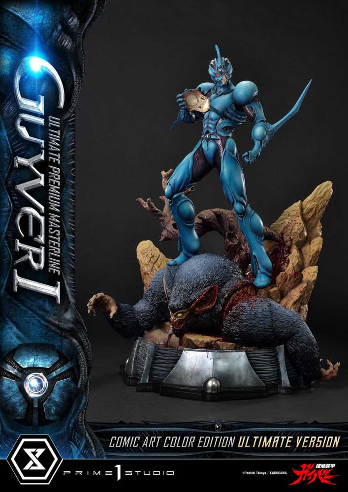 Guyver - The Bioboosted Armor Ultimate Premium Masterline Series Statue 1/4 Guyver I Comic Art Color Edition Ultimate Bonus Version 82 cm