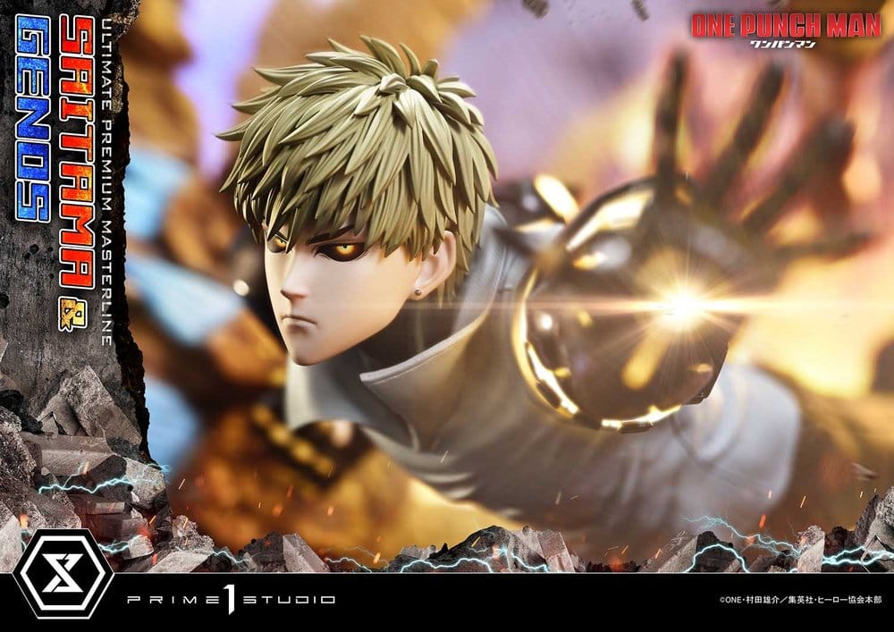 One-Punch Man Premium Masterline Series Statue 1/4 Saitama & Genos 73 cm