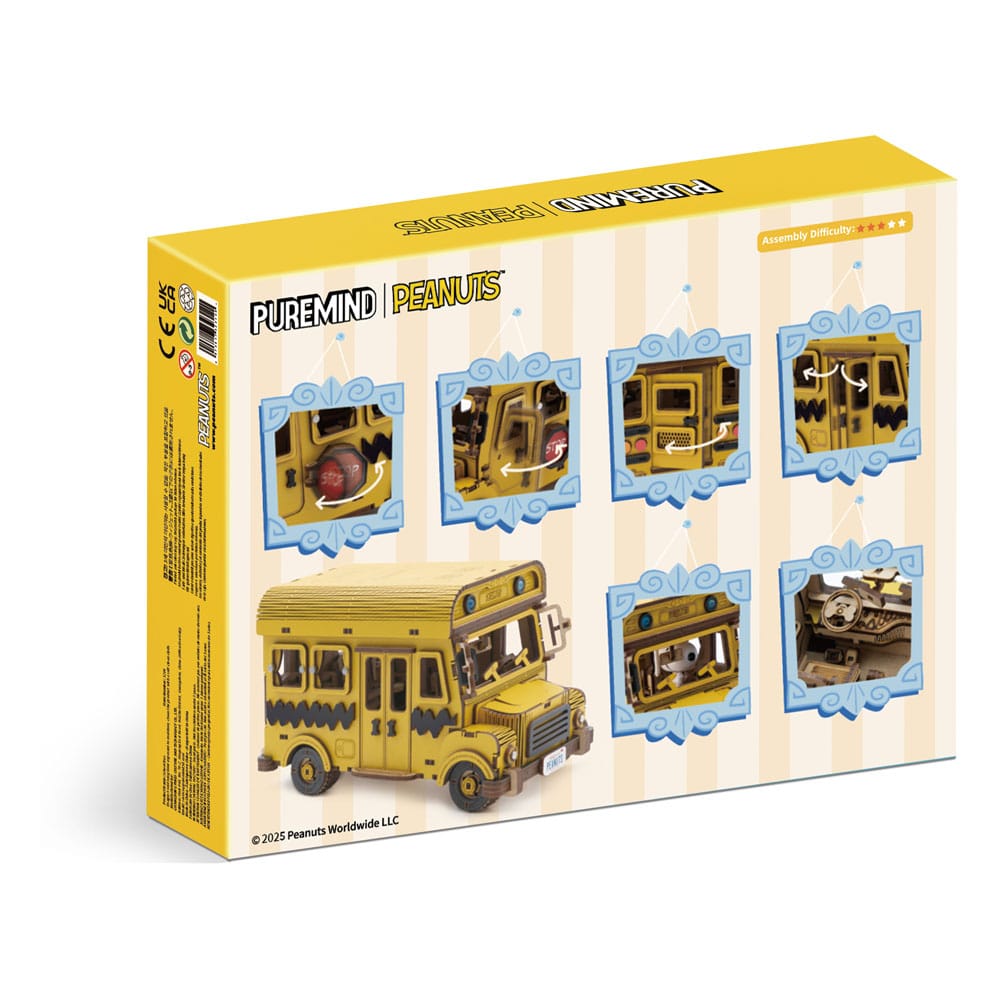 Peanuts Puremind Construction School Bus