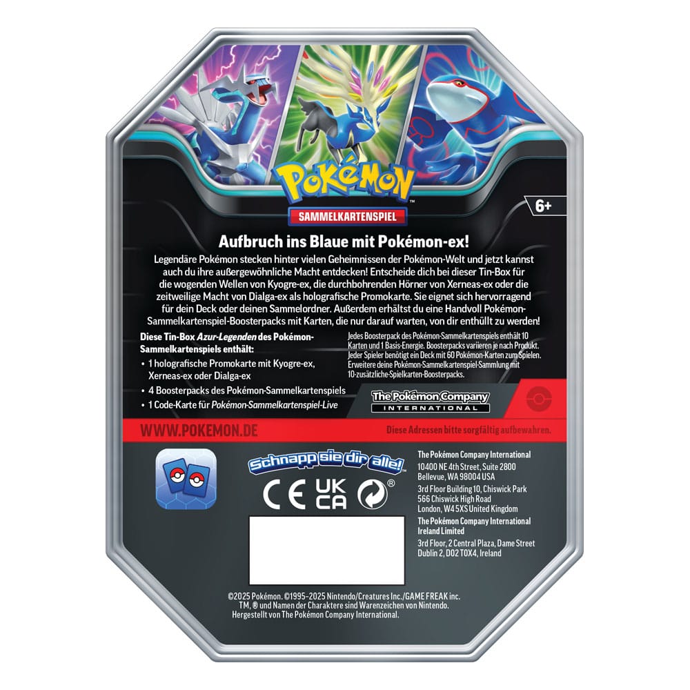 Pokémon TCG Tin 118 Dialga 2025 *German Version*