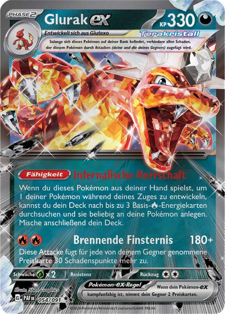 Pokémon TCG Special Collection Glurak 2025 *German Version*