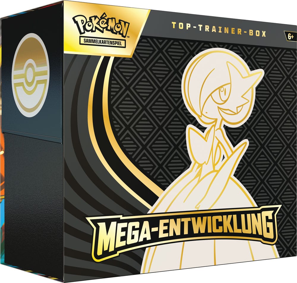Pokémon ME01 Mega-Entwicklung Top Trainer Box Guardevoir *German Version*
