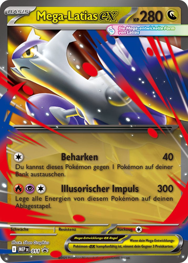 Pokémon TCG Collection Mega-Latias EX *German Version*