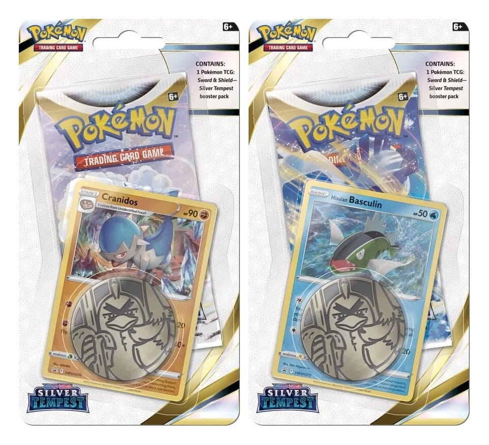 Pokémon TCG Sword & Shield: Silver Tempest Checklane Blister Display (16) *English Version*