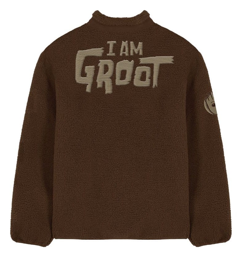 Guardians of the Galaxy Sherpa Jacket I Am Groot Size M