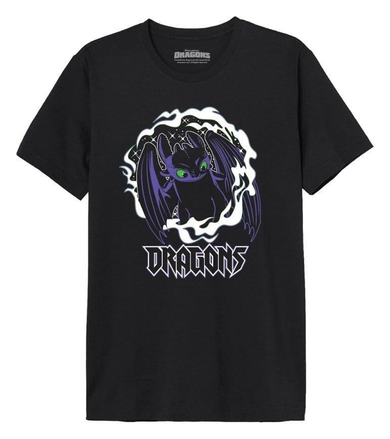 How to Train Your Dragon T-Shirt Dragons Size S