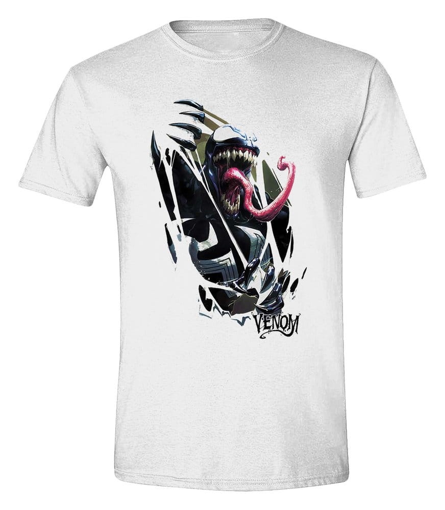 Marvel T-Shirt Venom Rip Through Size L