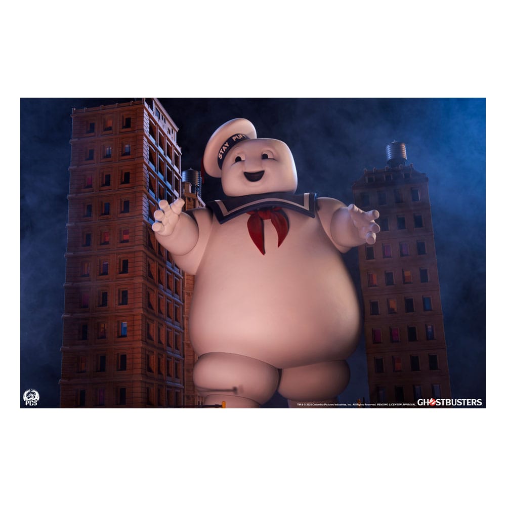 The Ghostbusters Diorama Statue Stay Puft Marshmallow Man Deluxe Edition 74 cm