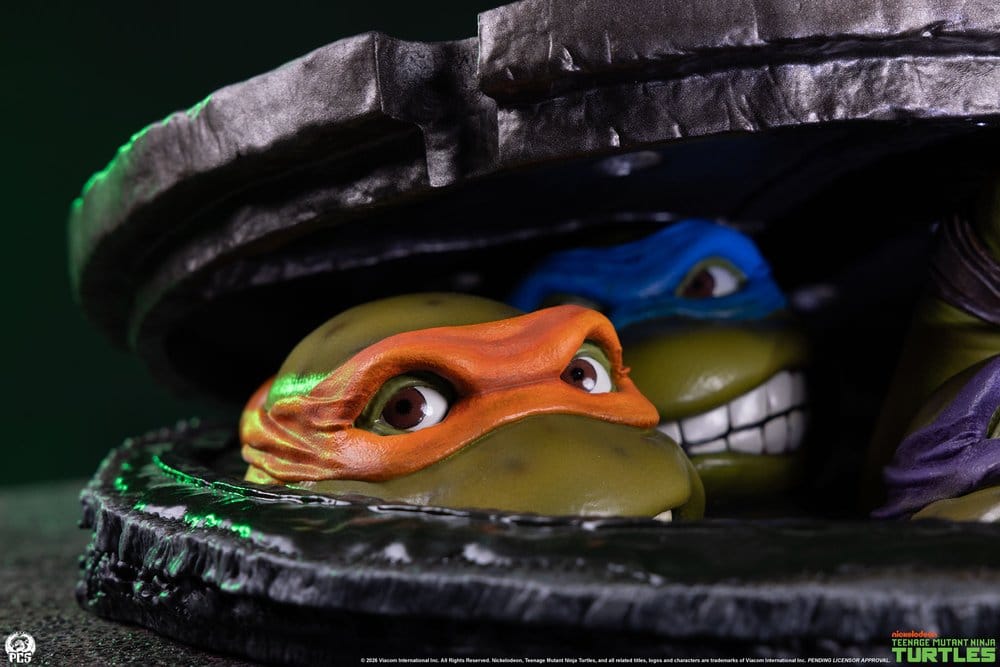 Teenage Mutant Ninja Turtles Tabletop 1/4 Underground 11 cm