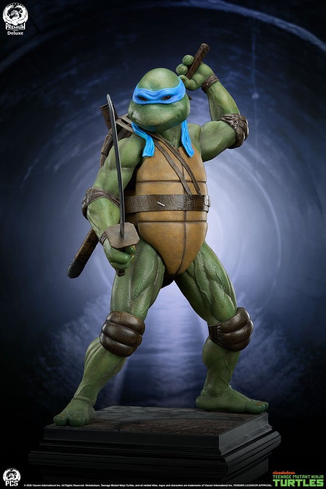 Teenage Mutant Ninja Turtles Statue 1/2 Leonardo Deluxe Edition 86 cm