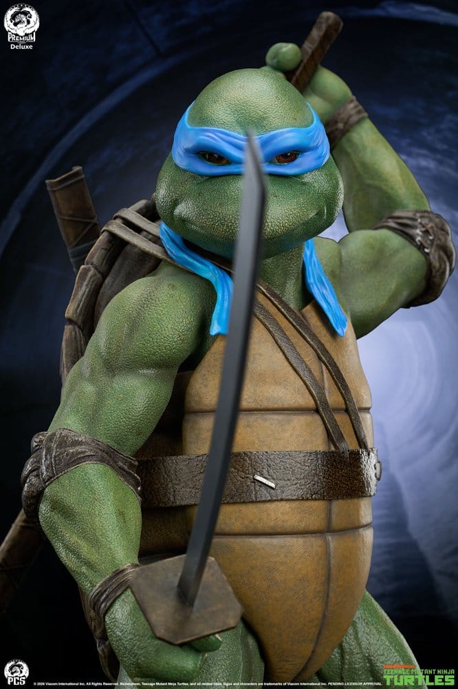 Teenage Mutant Ninja Turtles Statue 1/2 Leonardo Deluxe Edition 86 cm