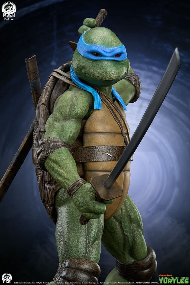 Teenage Mutant Ninja Turtles Statue 1/2 Leonardo Deluxe Edition 86 cm