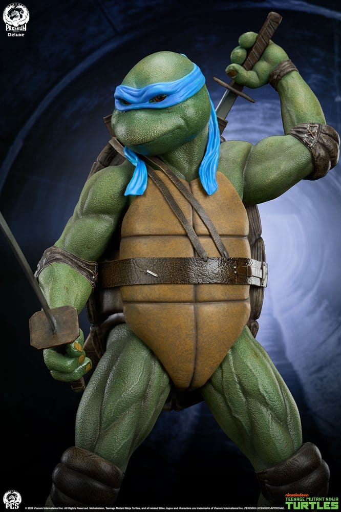Teenage Mutant Ninja Turtles Statue 1/2 Leonardo Deluxe Edition 86 cm